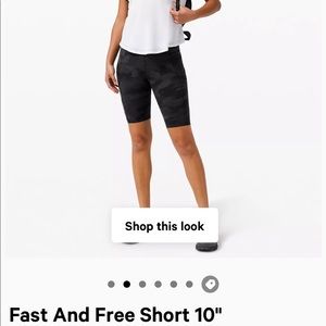 Lululemon biker shorts